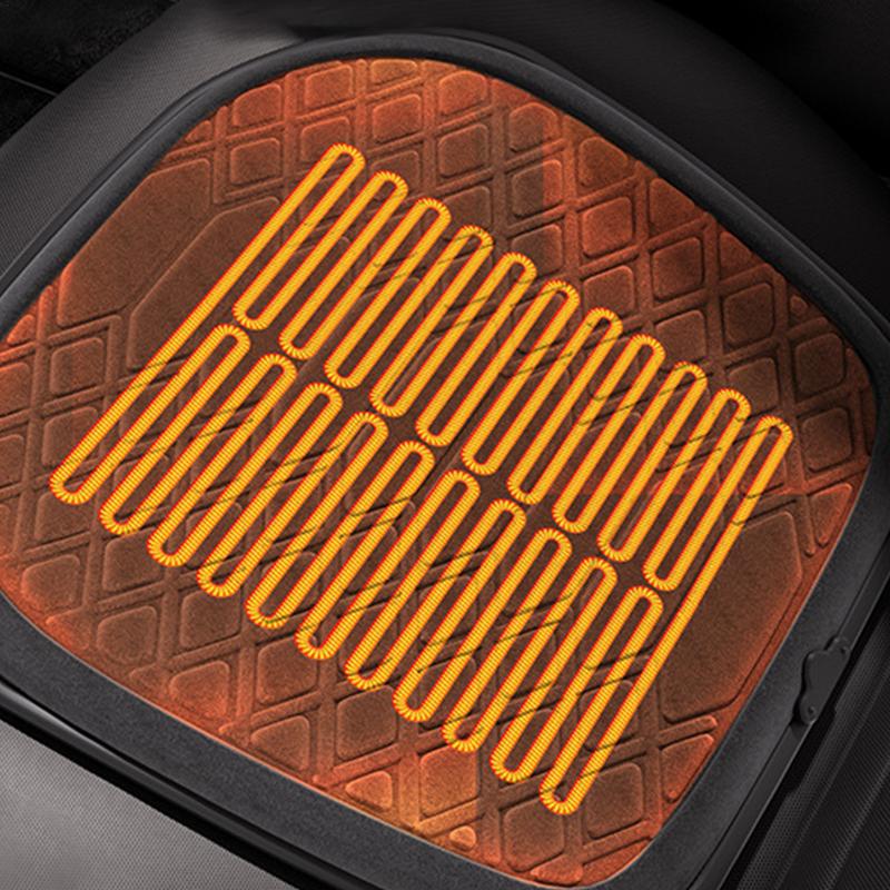 Подогреваемая накидка на сиденье для автомобиля, удобная накидка на сиденье, накидка на сиденье с регулируемой температурой, грелка для сиденья для автомобилей, грузовиков, внедорожников, подушка на сиденье