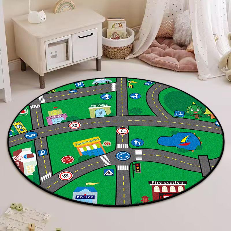 Christmas Living Room Flannel Rug Decoration Bedroom Anti Slip Floor Mat Customizable Carpet Lounge Rug Antiskid Carpet Washable