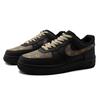 Nike Air Force 1 Luxury Design Leather Abrasion Resistant Slip Resistant Low top Skateboard Shoes Men's Black Brown CW2288-001(Team430-)