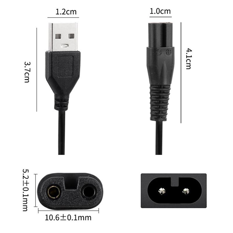 Бытовая бритва для домашних животных USB-кабель для зарядки Шнур питания для зарядки триммера для волос C6/C7