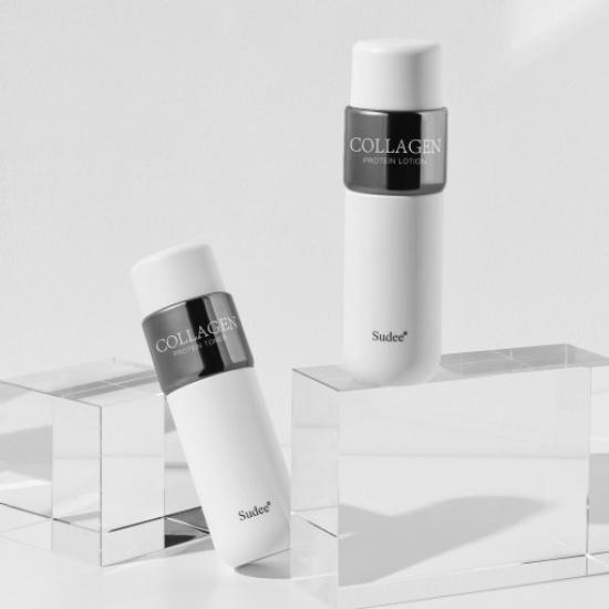 SUDEE КОЛЛАГЕНОВЫЙ БЕЛКОВЫЙ ТОНЕР, ЛОСЬОН И КРЕМ