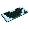 Проводная механическая клавиатура 68 клавиш с горячей заменой и синей подсветкой для настольного компьютера, игровая клавиатура для ПК
