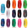 Single Button Thin Band LED Watch Electronic Bracelet Silicone Watch