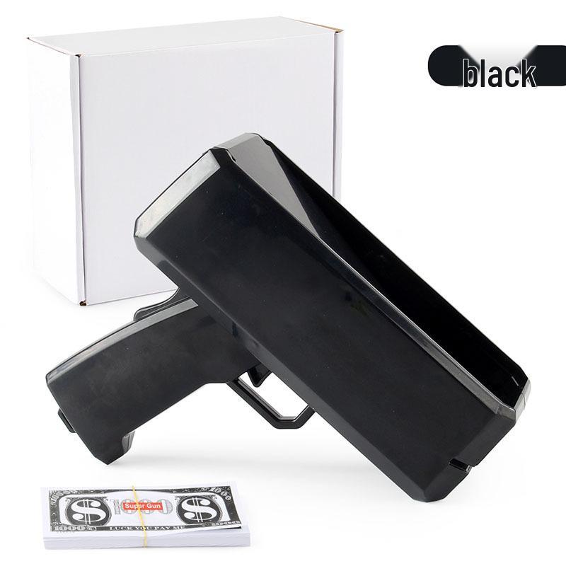 Cross-Border Hot-Selling Party Money Gun Toy Prop