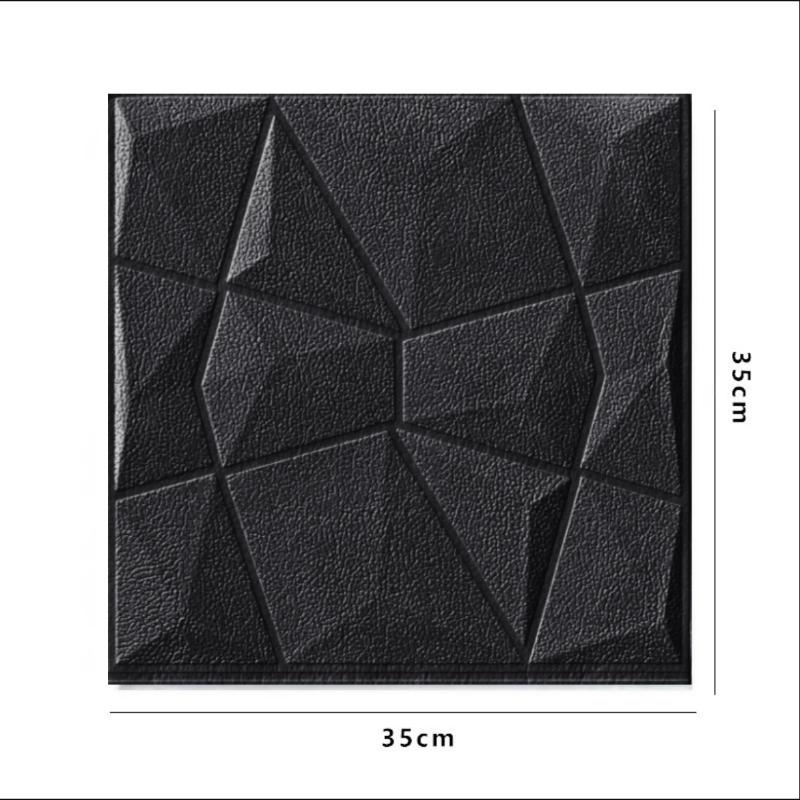 4 шт. 35*35 см Потолок Спальня Декор 3D Фон Обои Отклеивающиеся и Наклеивающиеся Водонепроницаемые Наклейки на Стену Анти-столкновение Домашний Декор