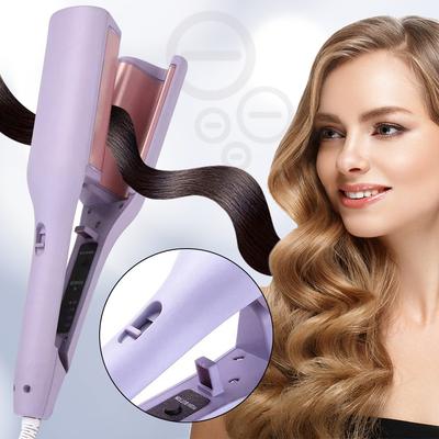 32 мм Hair Waver Регулируемая температура щипцы для завивки волос Быстрый нагрев Керамические большие волны щипцы для завивки волос для пляжных волн