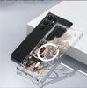 Магнитный прозрачный чехол с полным покрытием 'Рождественский дом' для iPhone 15/16/17 Pro Max
