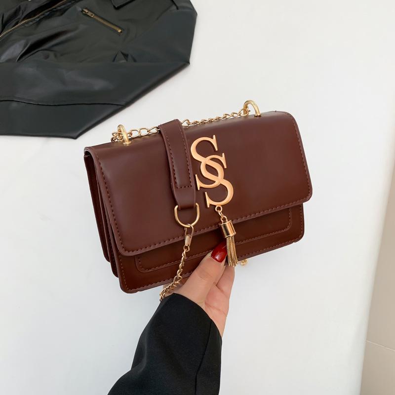 Повседневная ретро сумка через плечо женская сумка лето женская 2024 новая летняя простая модная маленькая квадратная сумка женская сумка