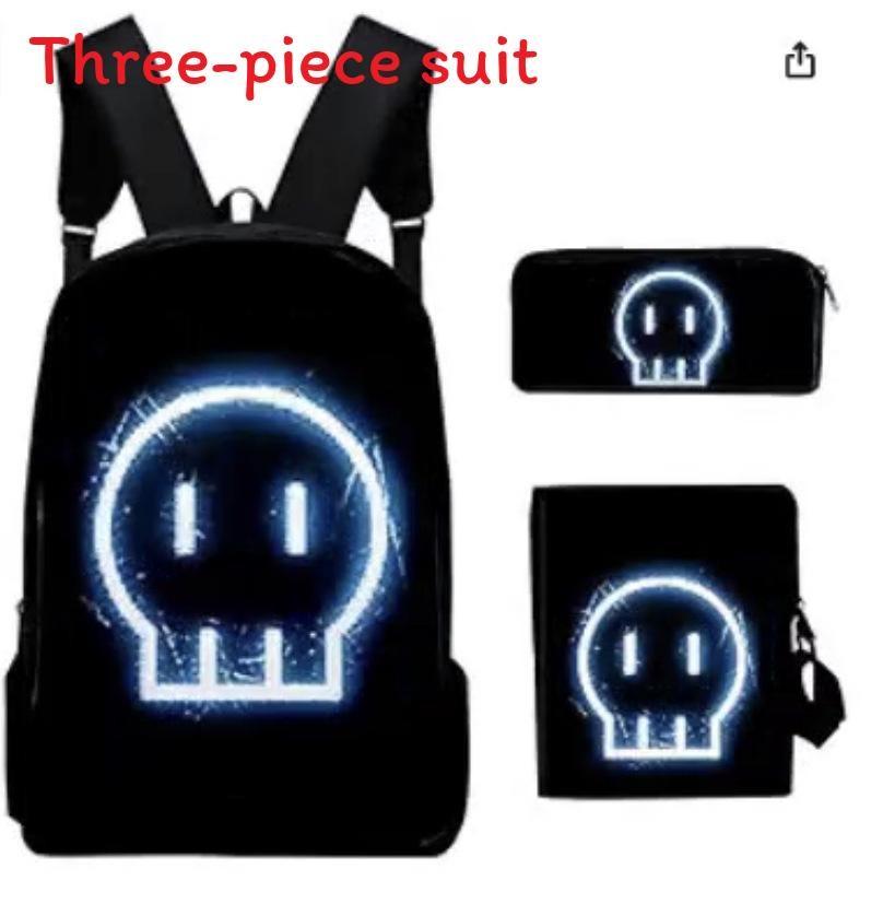 Monsters Singing My Childrens School Bag Three Piece Suit Suitable For Gift