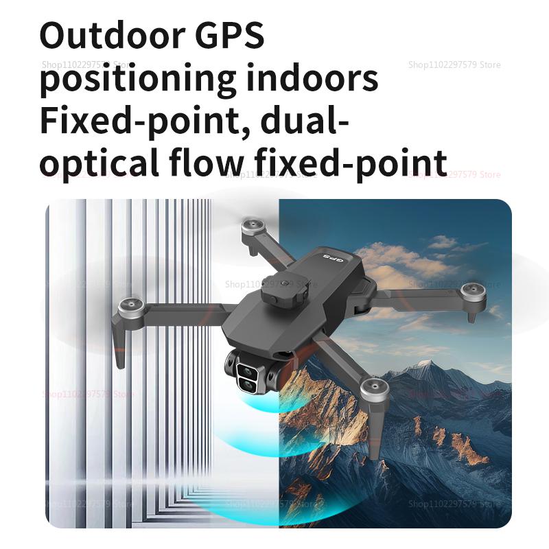 L106 Drone With 8K Brushless Motors Obstacle Avoidance Foldable Quadcopter With Screen Remote Control Ideal For Kids Beginners