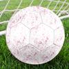 1pc Pink Floral Size 5 Soccer Ball Professional Match Training Football Indoor &Outdoor Sports Ball Lightweight Durable c65139