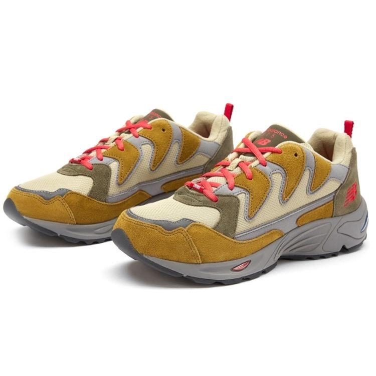 Chums X New Balance Nb 875 Трендовая Толстая Подошва Ткань Двухслойная Коровья Кожа Синтетическая Кожа Низкий Верх Повседневные Кроссовки для Бега Унисекс Кроссовки ML875CB