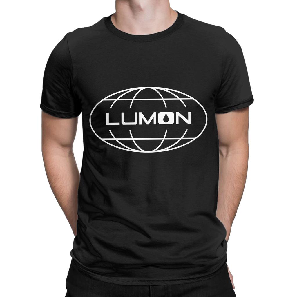 Men's T-Shirts Lumon Industries Leisure Pure Cotton Tees Short Sleeve T Shirts Round Collar Clothing 4XL 5XL
