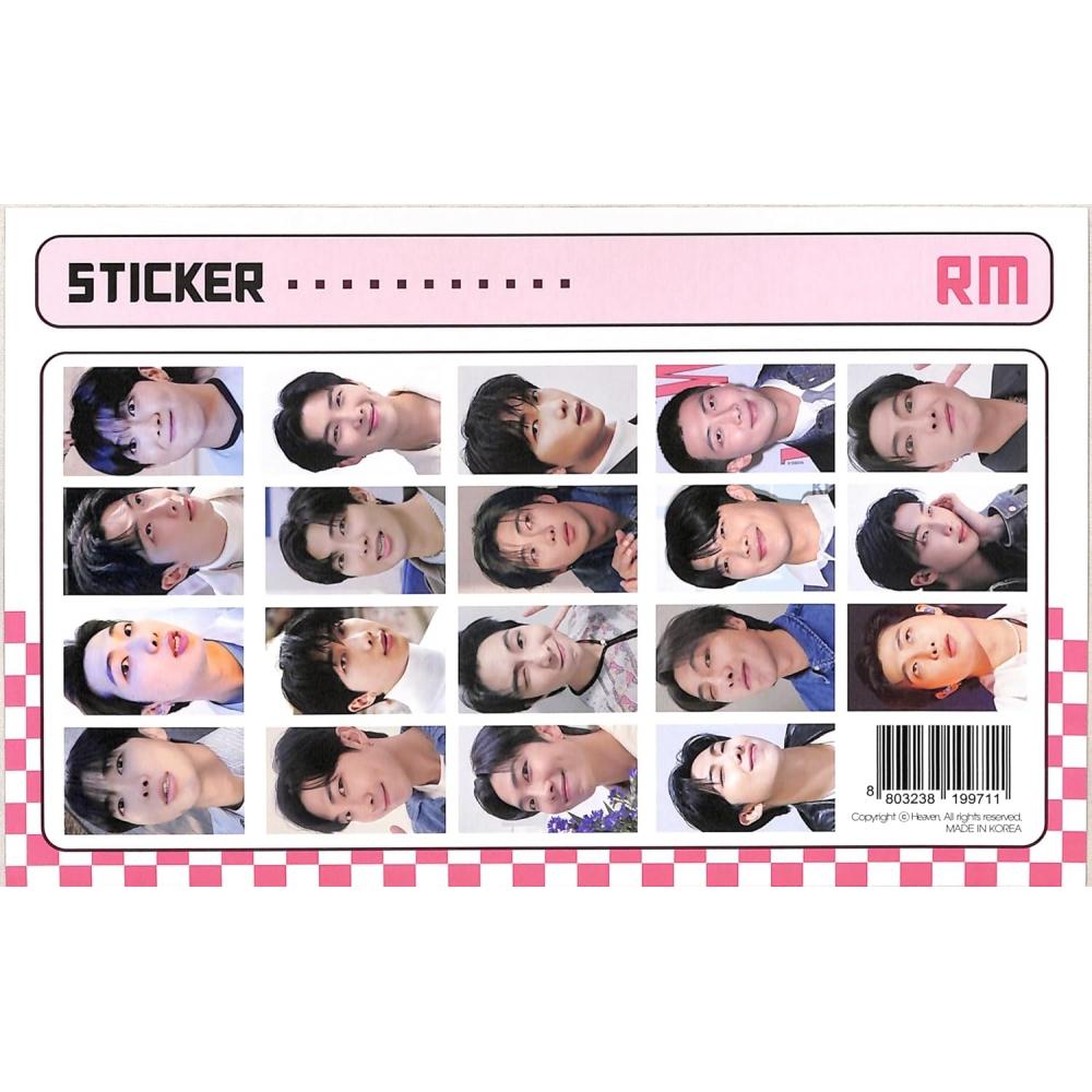 Rm Unbranded Bangtan Bts Goods Desk Calendar 2026 2027 + 1 Sheet