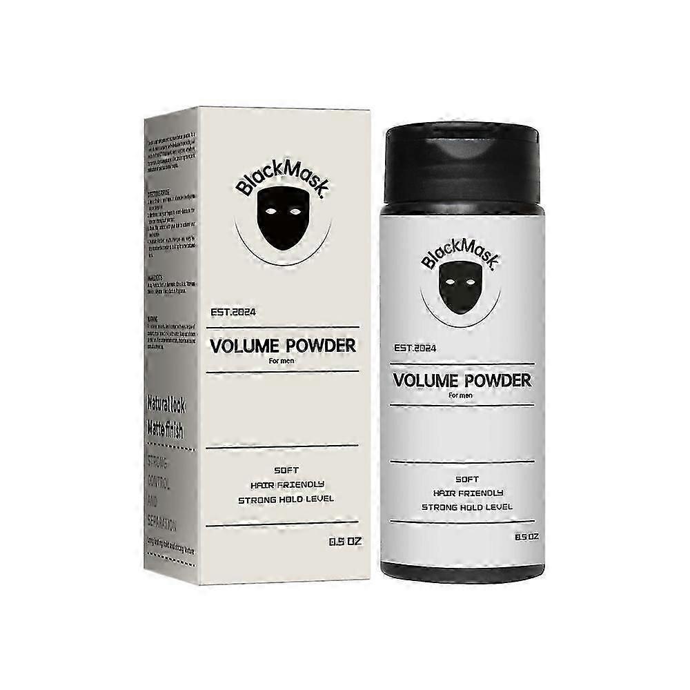 Volumizing Hair Powder for Men Mild Ingredients, No-wash , Oil Control, & Refreshing, Long-lasting Effect 0.5oz