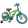 Kids Bike 16 Inch for Ages 4 6 Green