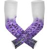 Gardening Sleeves Arm Protection Sun Lavender Field Compression Cooling Arm Shield for Women Men - 1 Pair