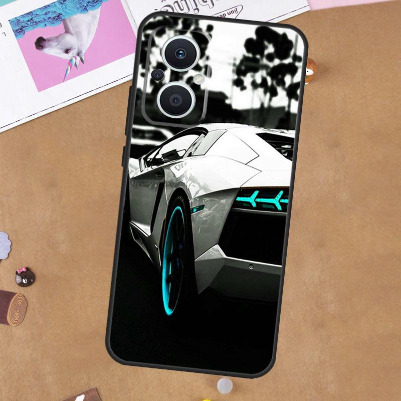 Sport Cars Male Men Case For OPPO Reno 12F 13F 14F 11F 8T 7 8 10 11 12 13 14 Pro OPPO Find X6 X5 X8 Pro Cover