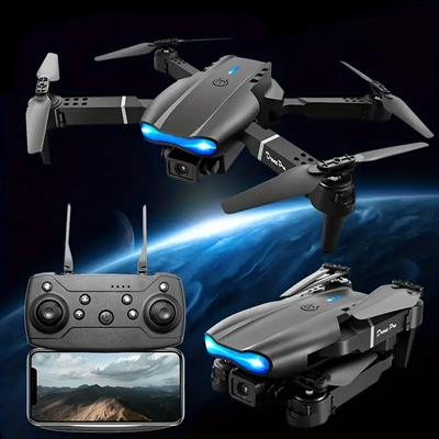E99Pro Drone HD Professional 4k Drone Двойная камера WIFI Fpv Самолет Quadcopte Препятствие Обход Дрон Аэрофотосъемка