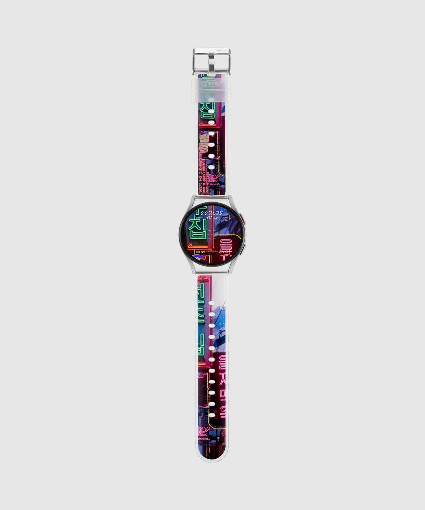 Taimpeullig Signature Городской пейзаж Ремешок для Apple Watch Совместимый ремешок для 1 Ultra 1 Se2 Galaxy Watch 6 - Euljiro