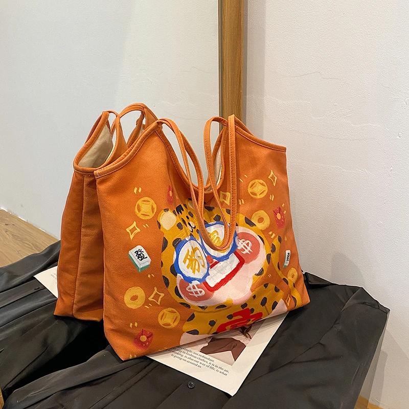 Большая вместительная дорожная сумка с небольшим нишевым дизайном, элегантная индивидуальная и универсальная сумка на плечо