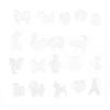 19 Pcs Silicone Molds Animal Style Epoxy Casting Molds Decorative Resin Molds for DIY Crafts Gift