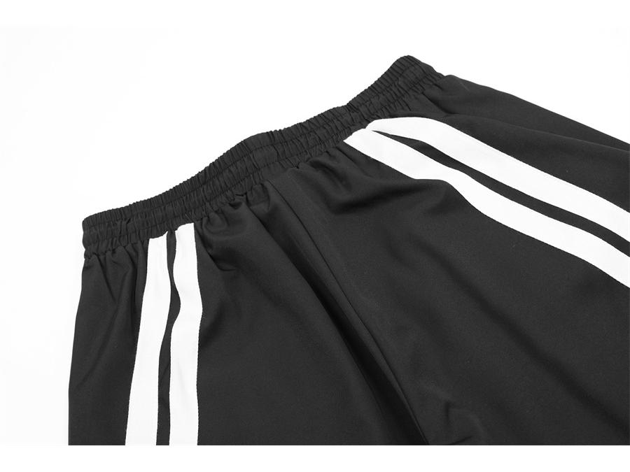 Широкие спортивные брюки в полоску в стиле унисекс: Модные, свободные, универсальные повседневные брюки