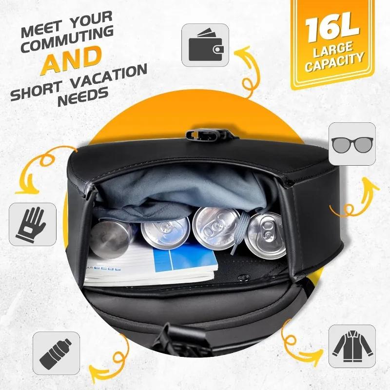 Мотоциклетные седельные сумки с пряжками из искусственной кожи Мотоциклетные седельные сумки Водонепроницаемые мотоциклетные боковые седельные сумки Универсальные Harley