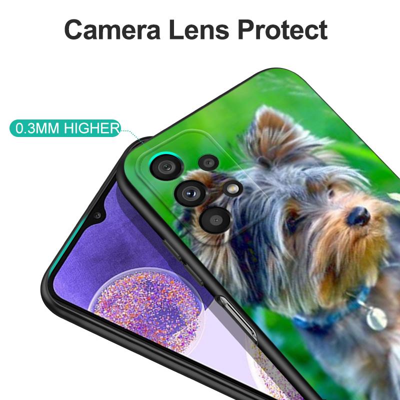 Черный чехол из ТПУ для Huawei Honor 20 Lite 10 10i 20S 30S 30 7A 5.45 7s 7C 5.7 чехол с изображением йоркширского терьера