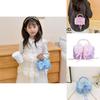 Trendy And Cute Kids Pearl Handheld Bag With Lovely Bow And Breathable Pvc Material