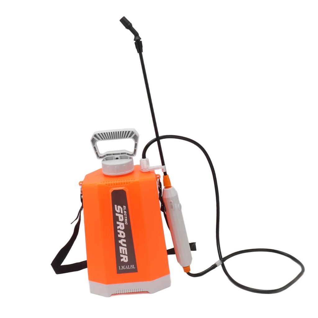 Battery Powered Sprayer with 3 Mist Nozzles Shoulder Mounted Multifunctional Electric Garden