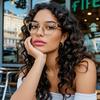 Retro Anti-blue Light Glasses Women Men Classical Rivet Small Square Blue Light Blocking Eyewear