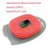 Изысканный 3D-пазл Модель футбольного поля Allianz Arena в Мюнхене Ручная работа Игрушка для энтузиастов