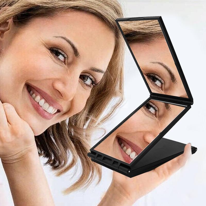 4 Way Mirror Multi Angle Desktop Portable Foldable Makeup Mirror For Self Hair Cutting Glass Makeup Mirror Beauty Tools