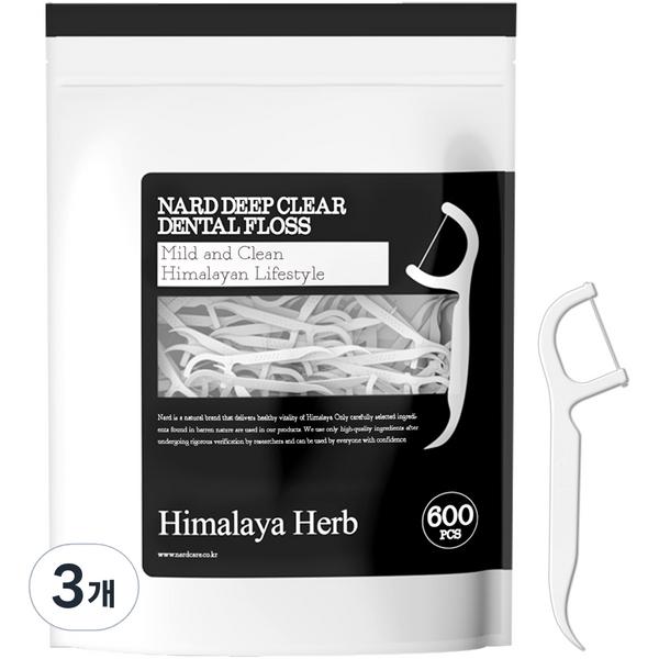 Зубная нить NAD Deep Clear, 3 шт., 600 шт.