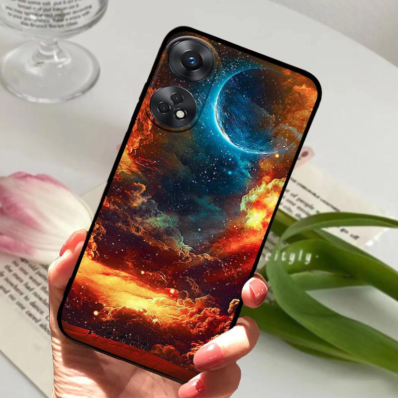Чехол для OPPO Reno 8T CPH2481 с рисунком «Волк и Мрамор» Мягкий силикон Прозрачная крышка Funda для телефона OPPO Reno8 T Чехол для Reno 8T 4G Coque