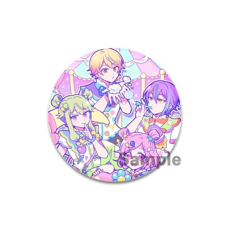 32/44/58 мм Project Sekai Wonderlands X Showtime Pin ручная работа брошь для одежды мультяшный косплей значок украшение на рюкзак ювелирные изделия подарок