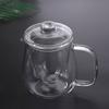 High Boron Silicon Tea Cup Set Heat Resistant Flower Teapot Pot Set Glass Tea Pot  Tea Infusion