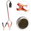 Car Cigarette Lighter Female Socket Adapter to Battery Crocodile Clip Clamp Cable