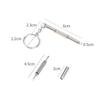 Multifunctional Mini Screwdriver 3in1 Slotted Cross Hex Screw Driver Glasses Phone Watch Screw Repair Keyring Tool