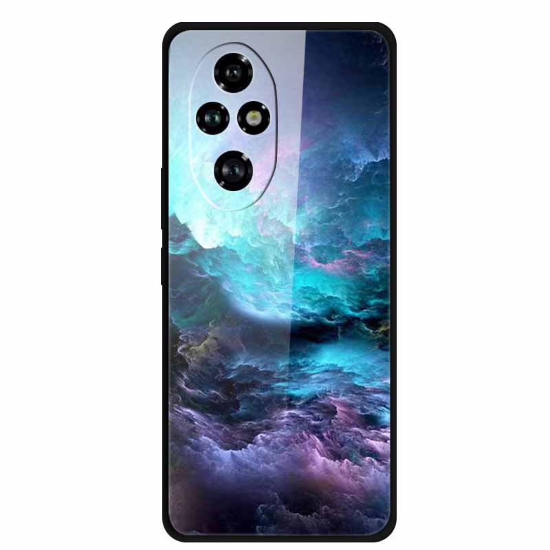 Tempered Glass Case For Honor 200 Pro Case Hard Phone Back Cover Soft Bumper For Honor 200 Pro Case Honor200 Pro 200Pro Bag Capa