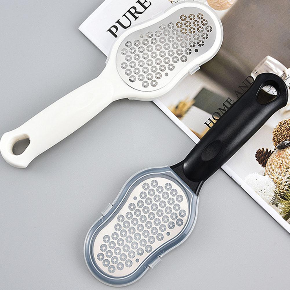 NEW Professional Stainless Steel Foot File Callus Remover Scraper Dead Skin Remove For Heels Rubbing Feet Care Pedicure Tools
