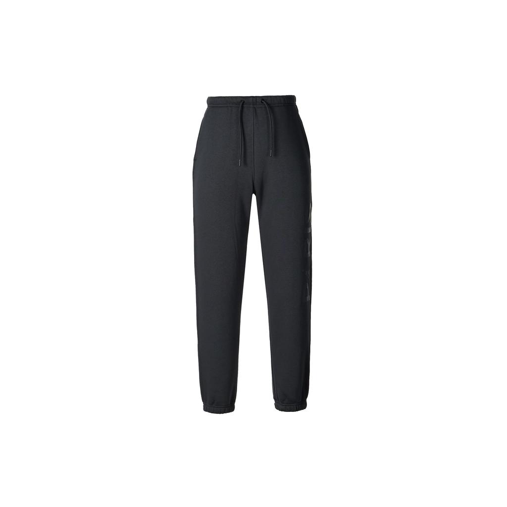 Jordan Брюки женские из флиса Brooklyn Paris Saint-Germain, однотонные, удобные, трикотажные, флисовые, серо-черные FV7765-045