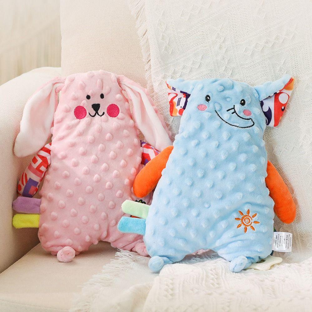 Cute Baby Comforter Toy Soft Animal Stuffed Toys Animal Soothing Placate Towel Newborn Sleeping