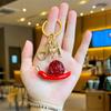 Anti-Lost Resin Snail Keyring Bag Charm Small Snail Bag Pendant  Birthday Parties