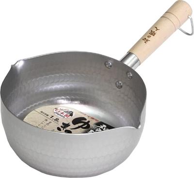 Юкихира-кастрюля Taniguchi Metal, 18 см, 1,8 л, Легкая, Только для газовых плит, Идеально подходит для тушеных блюд и мисо-супа, Сделано в Японии