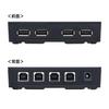 SANWA SUPPLY Магнитный USB 2.0 Ручной переключатель (с хабом, 4 контура) SW-US44HMG