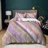 Home Textile Marble Texture Three-Piece Gradual Change Quilt Cover Digital Printing Bedding