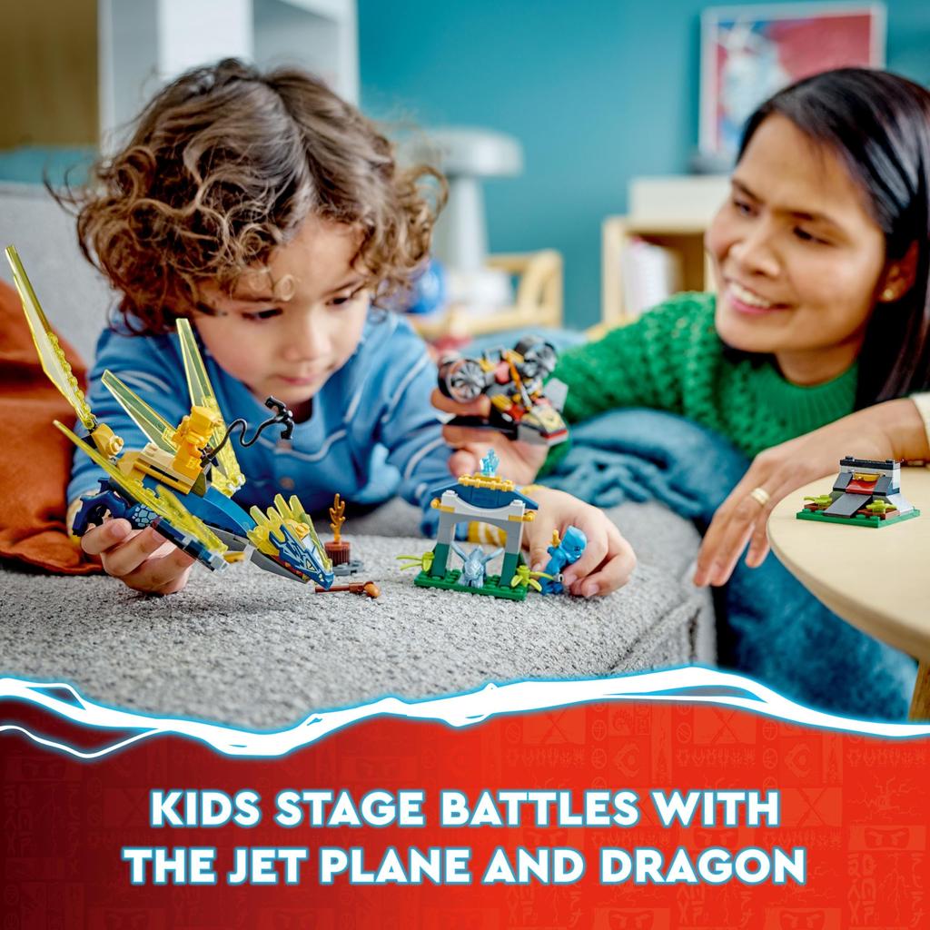 LEGO 71798 Nya and Baby Dragon Battle Arin's - New.