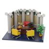 Gobricks MOC ТВ-сериал Лучше звоните Солу Офис Гудмана Во все тяжкие Уолтер Уайт Пинкман Строительный блок Кирпичики Игрушка Подарок ребенку